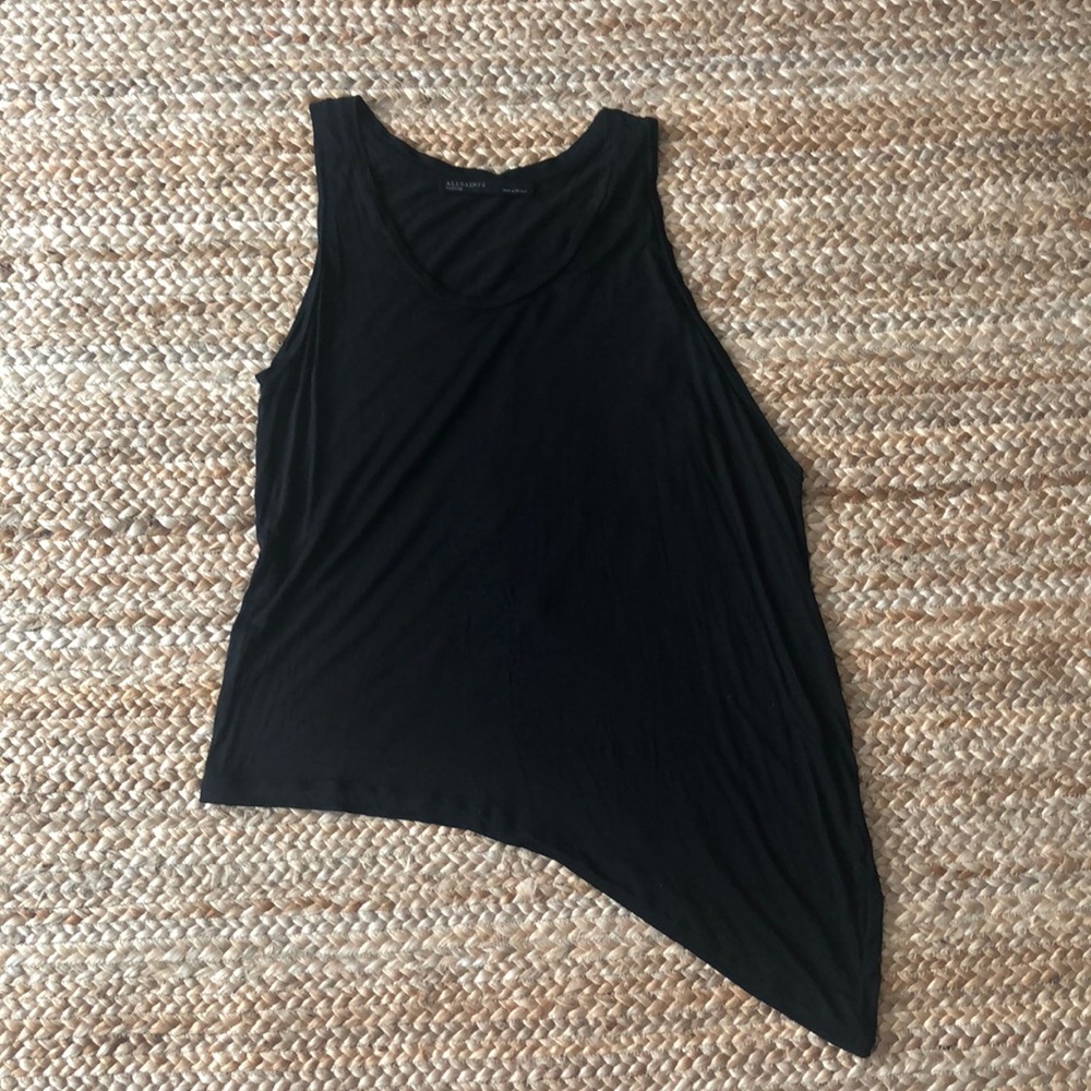 All Saints asymmetric tank top